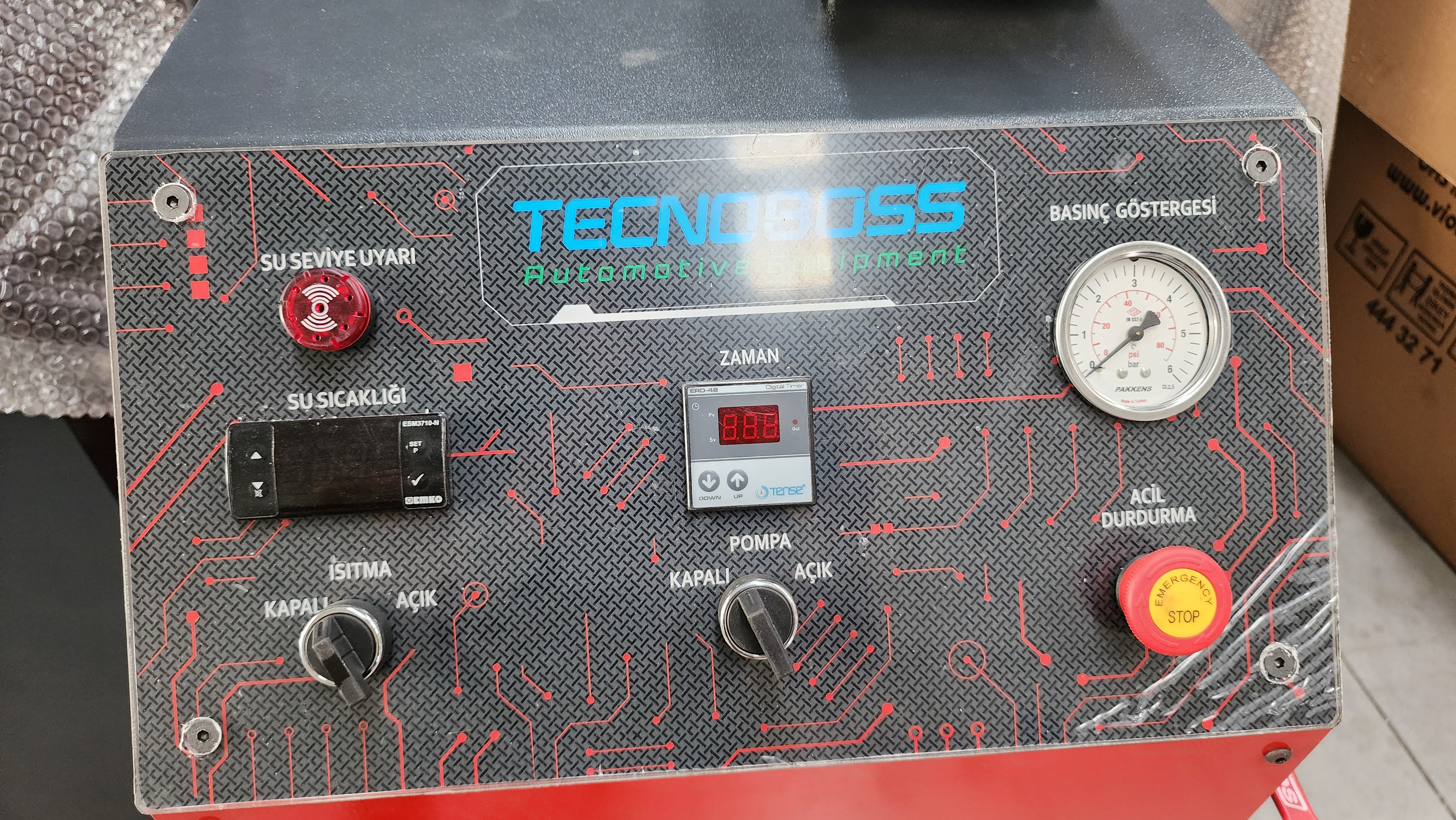 RADYATÖR TEMİZLEME MAKİNASI KONTROL CİHAZI