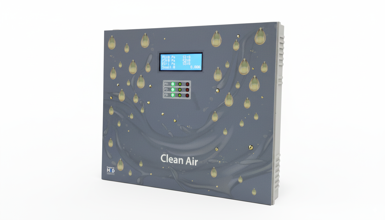 LCD EKRANLI YAĞ BUHARI VE DUMAN EMME KONTROL CİHAZI 