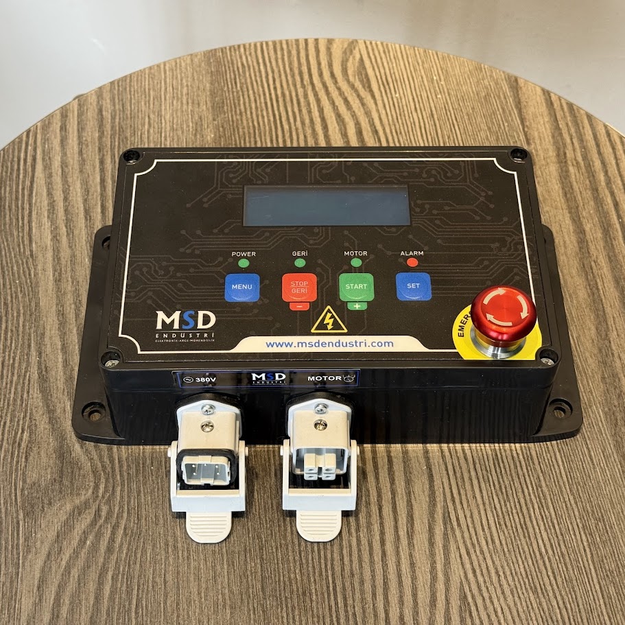 SOFT STARTER+FAZ SIRASI VE YOKLUĞU+MOTOR KONTROL KORUMA CİHAZI