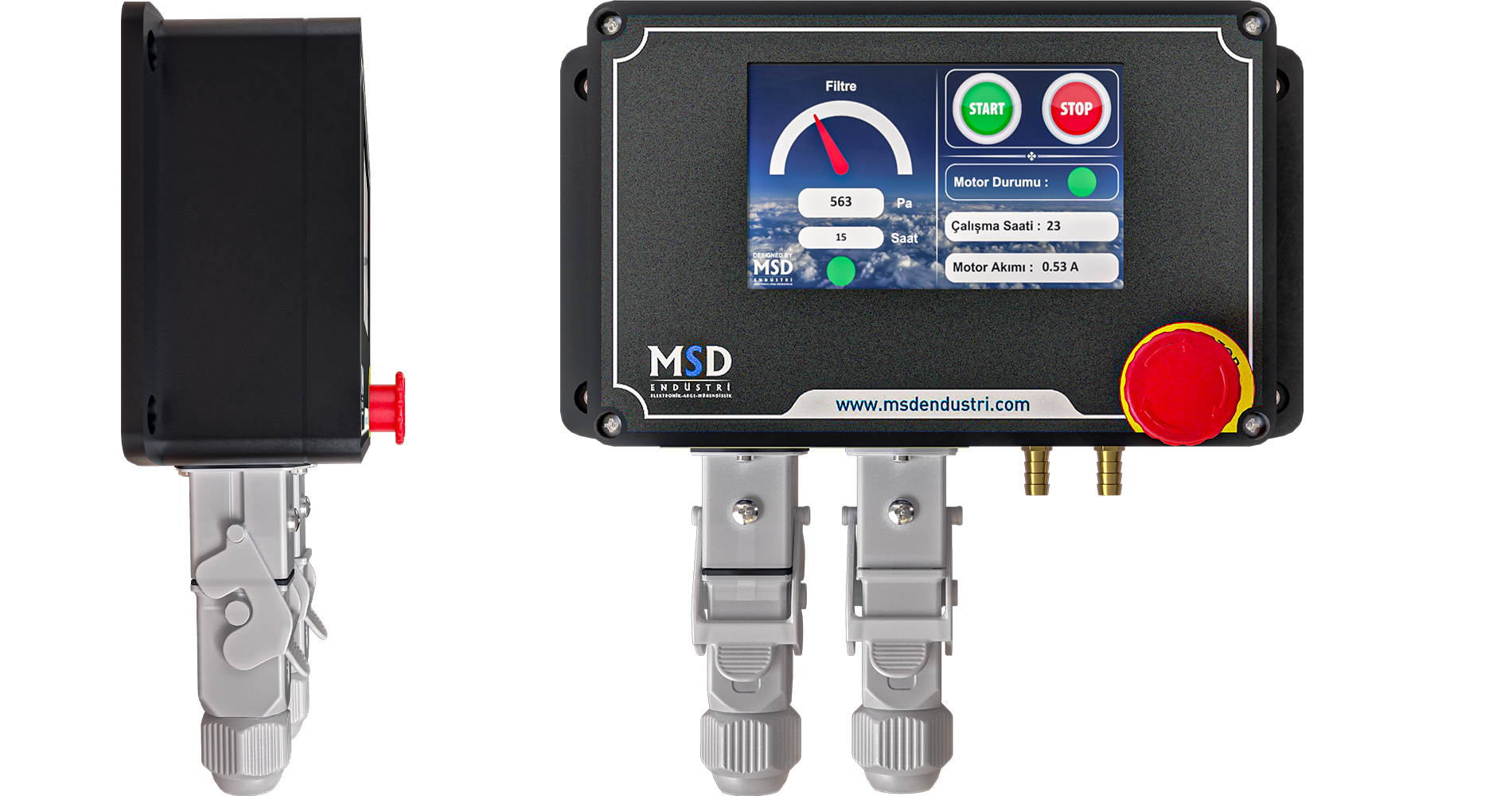 YAĞ BUHARI VE DUMAN EMME KONTROL CİHAZI KUTU