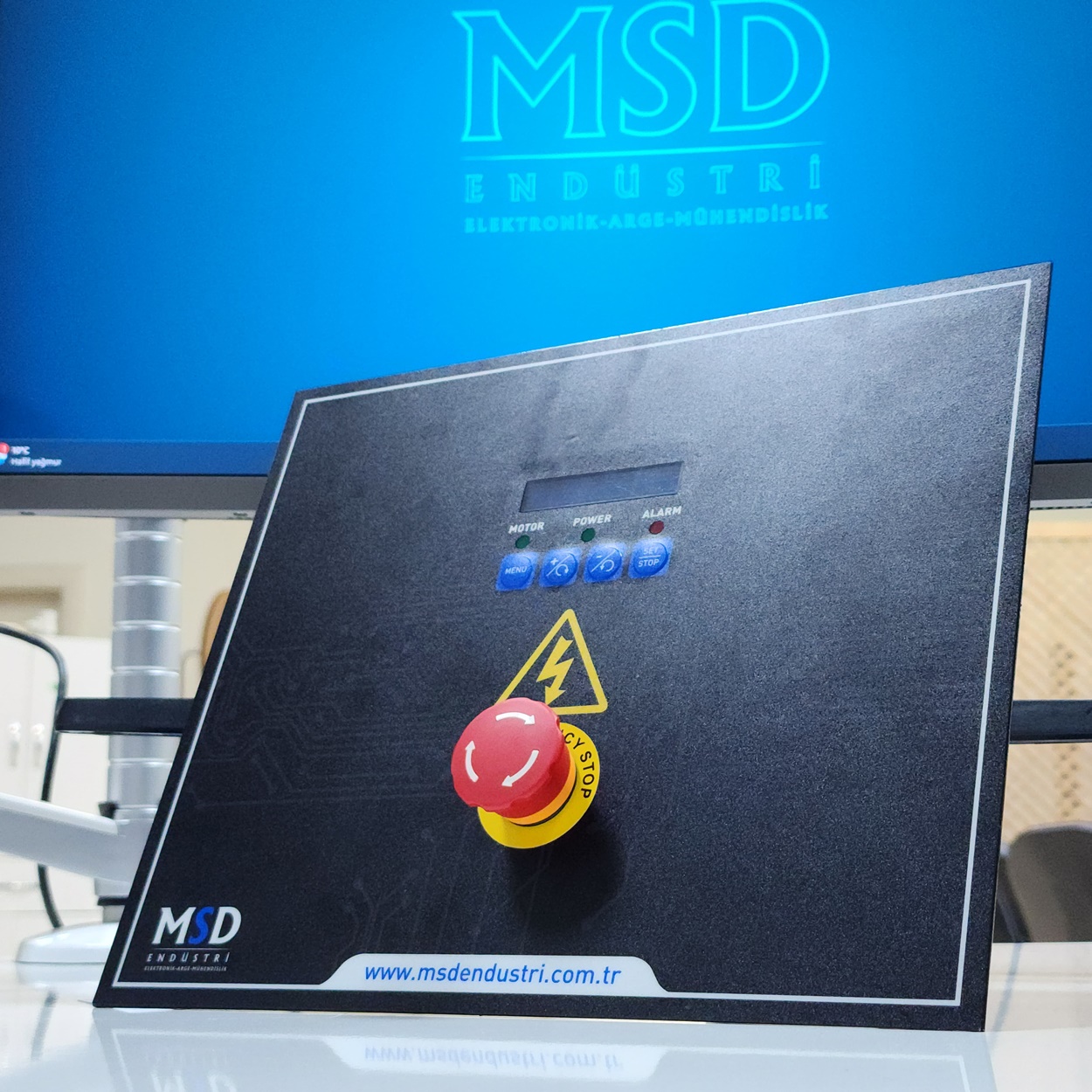 Filtrasyon Kontrol Cihazı 3xMotor Kontrol&Koruma